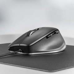3Dconnexion CadMouse Pro Optical - Premium Wired Black Mouse for CAD Professionals (4260016341092)